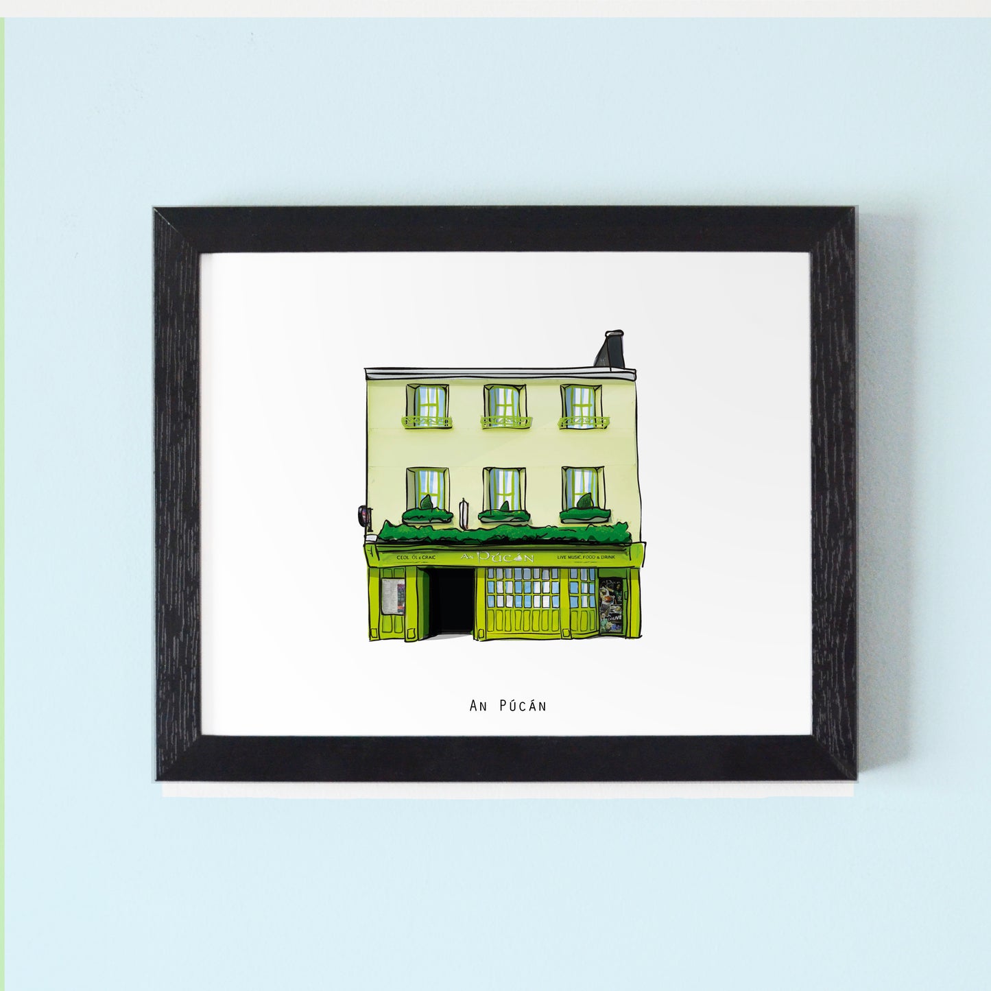 An Púcán Illustrated Pubs of Galway