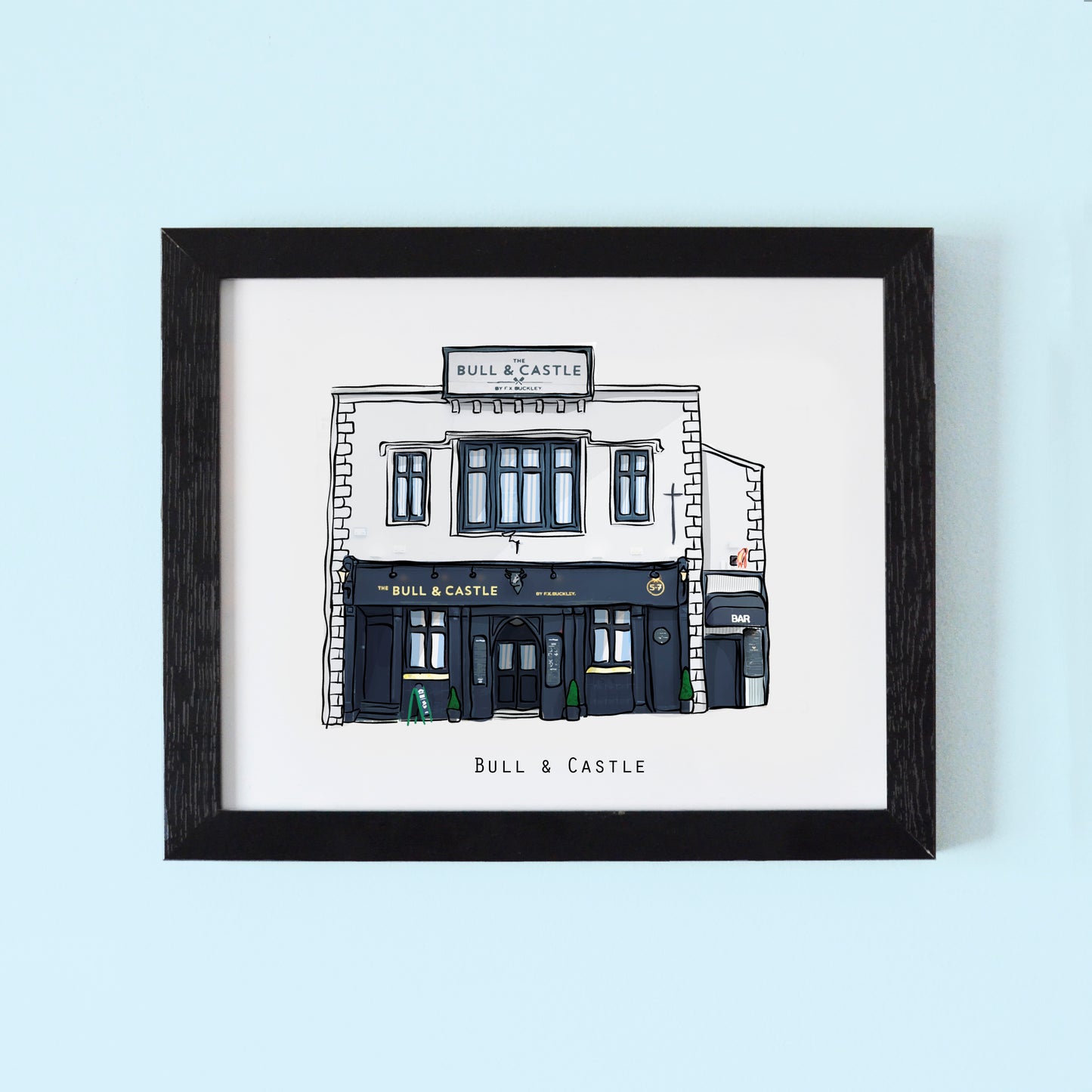 Bull & Castle Illustrated pubs of Dublin