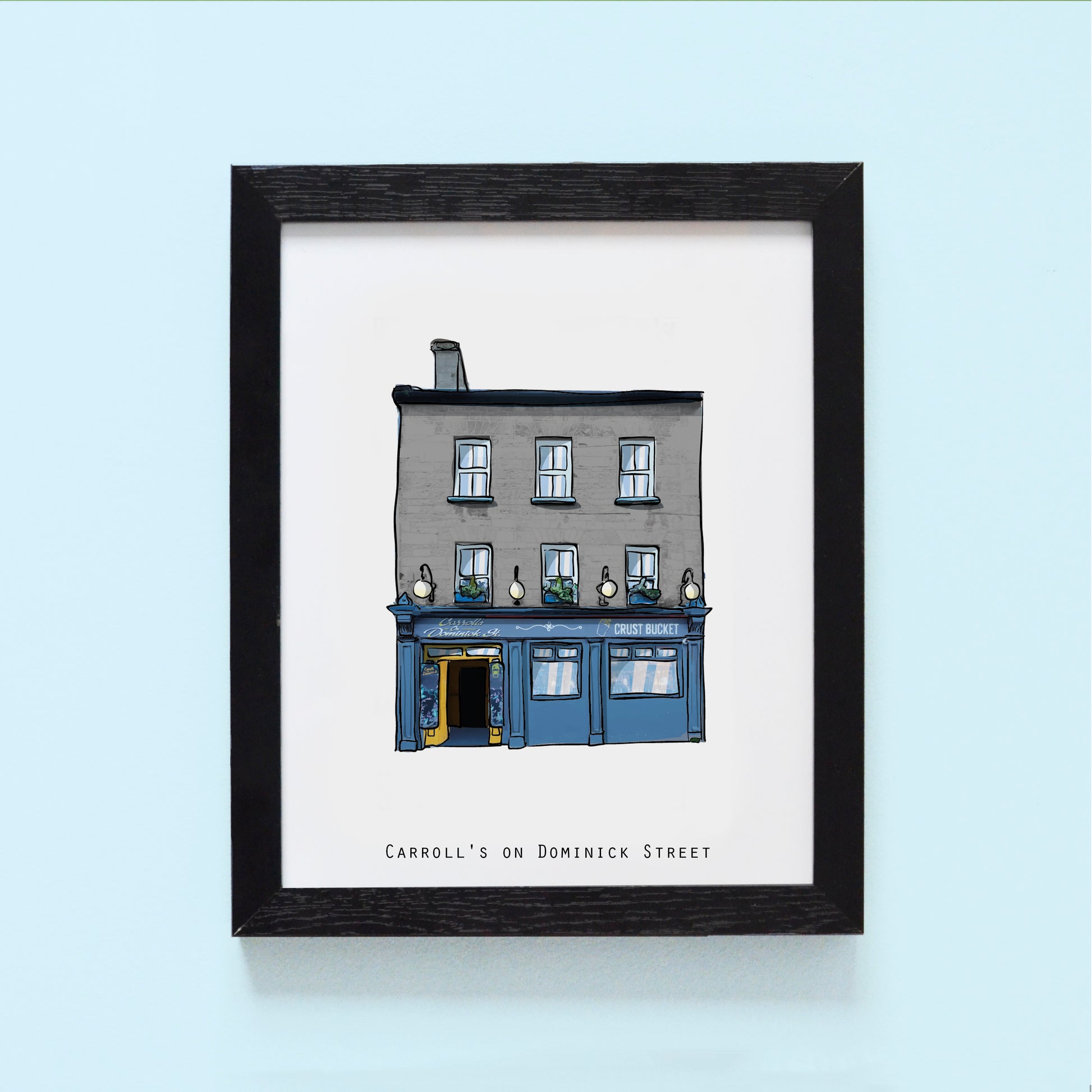 Carroll's on Dominick Street Illustrated Pubs of Galway