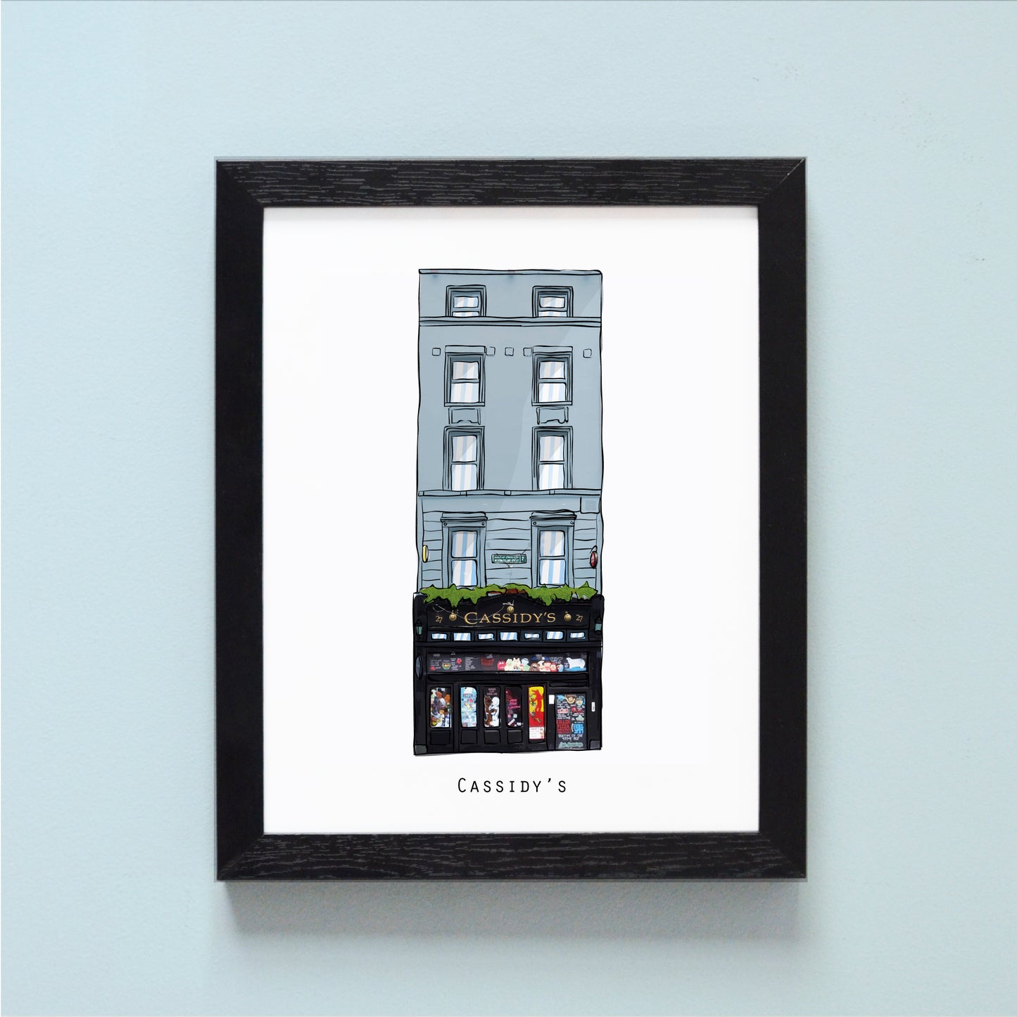 Cassidy's Illustrated pubs of Dublin