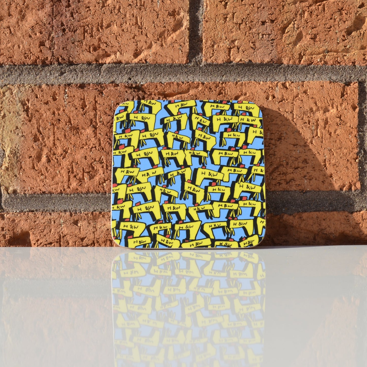 Crane Illustrated Belfast Coasters