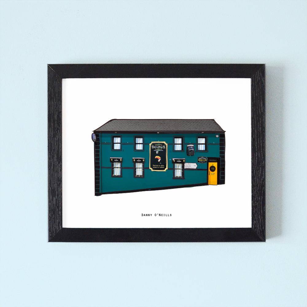 Danny O’Neills Illustrated Pubs of Derry