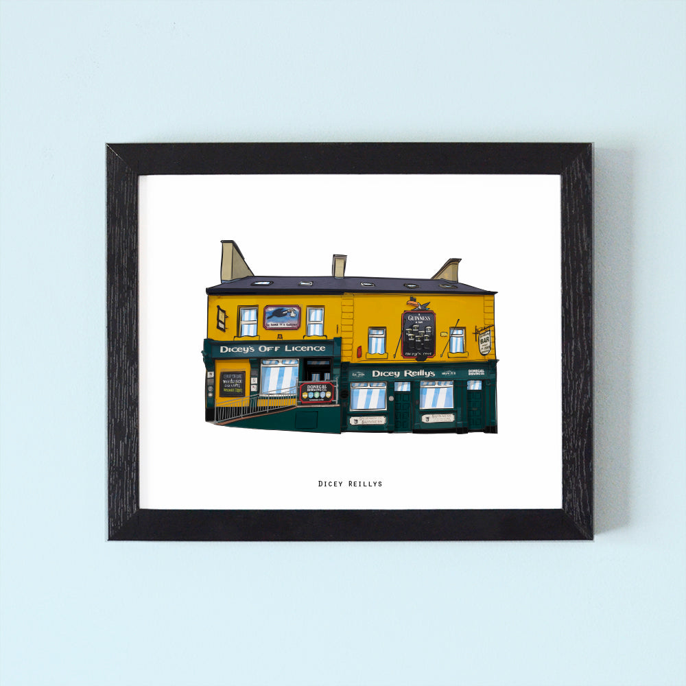 Dicey Reillys Illustrated Pubs of Donegal