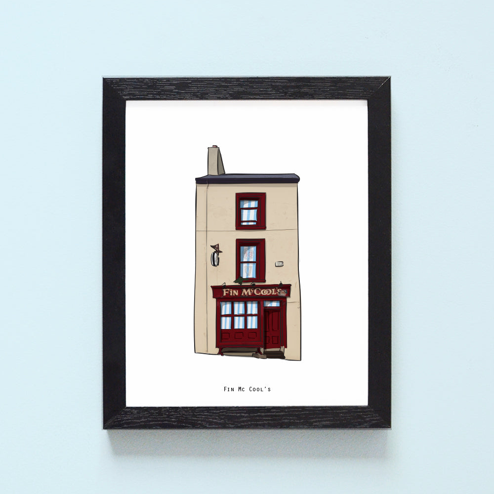 Fin Mc Cool's Illustrated Pubs of Donegal