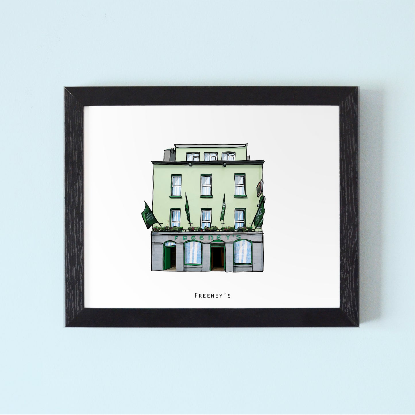 Freenys Illustrated Pubs of Galway