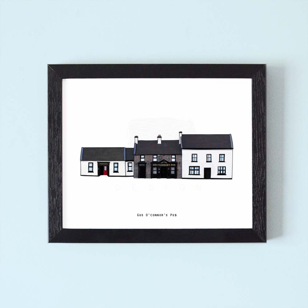 Gus O'connor's Pub Illustrated Pubs of Ireland