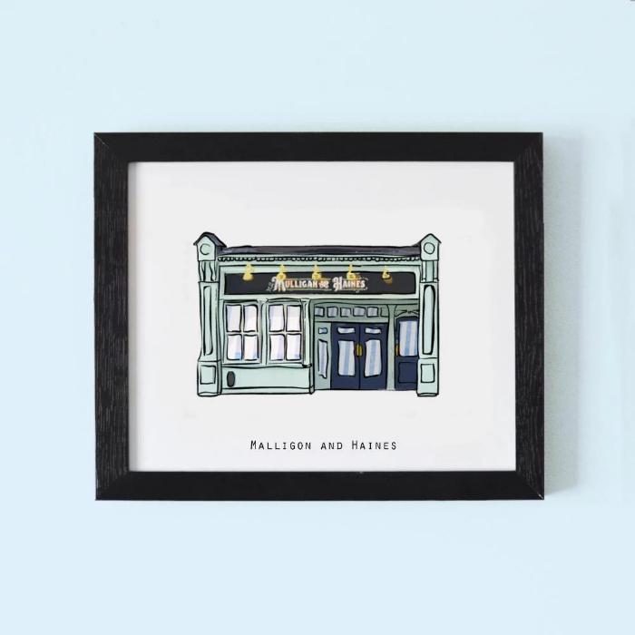 Mulligans and Haines Illustrated pubs of Dublin