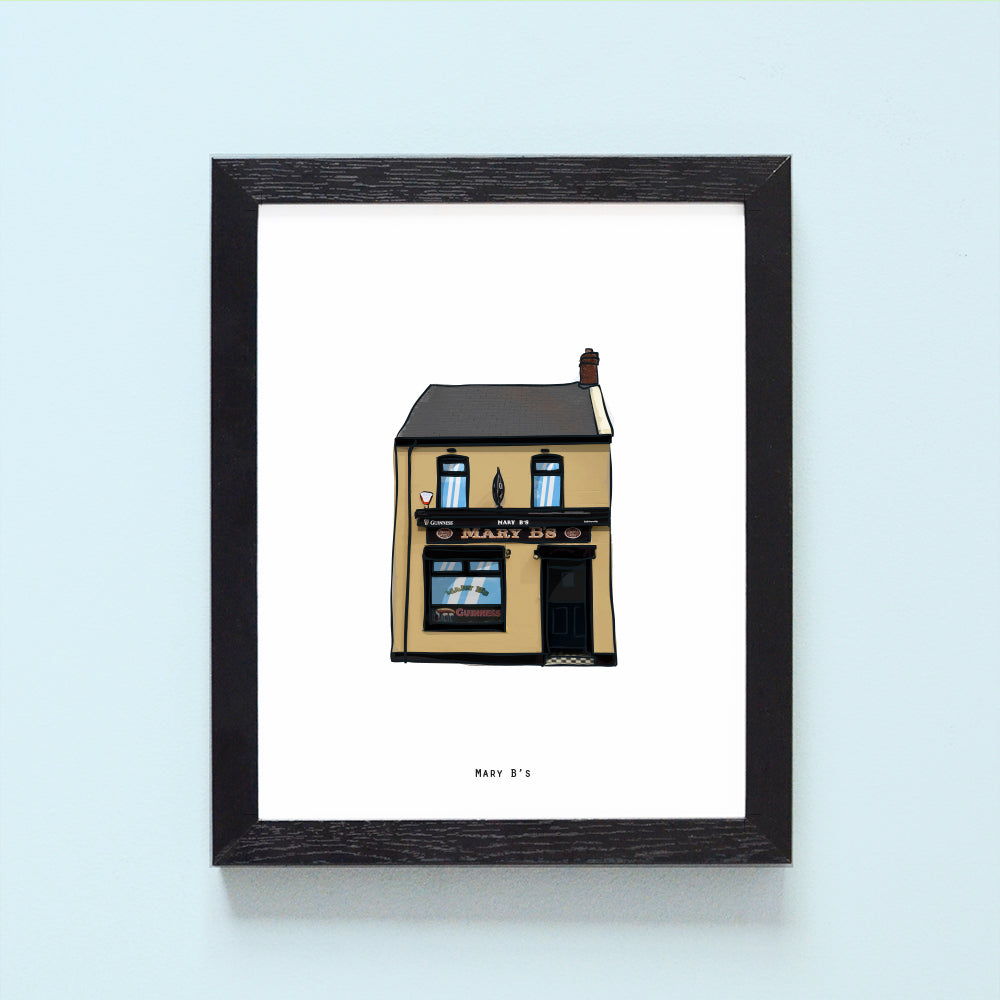 Mary B’s Illustrated Pubs of Derry