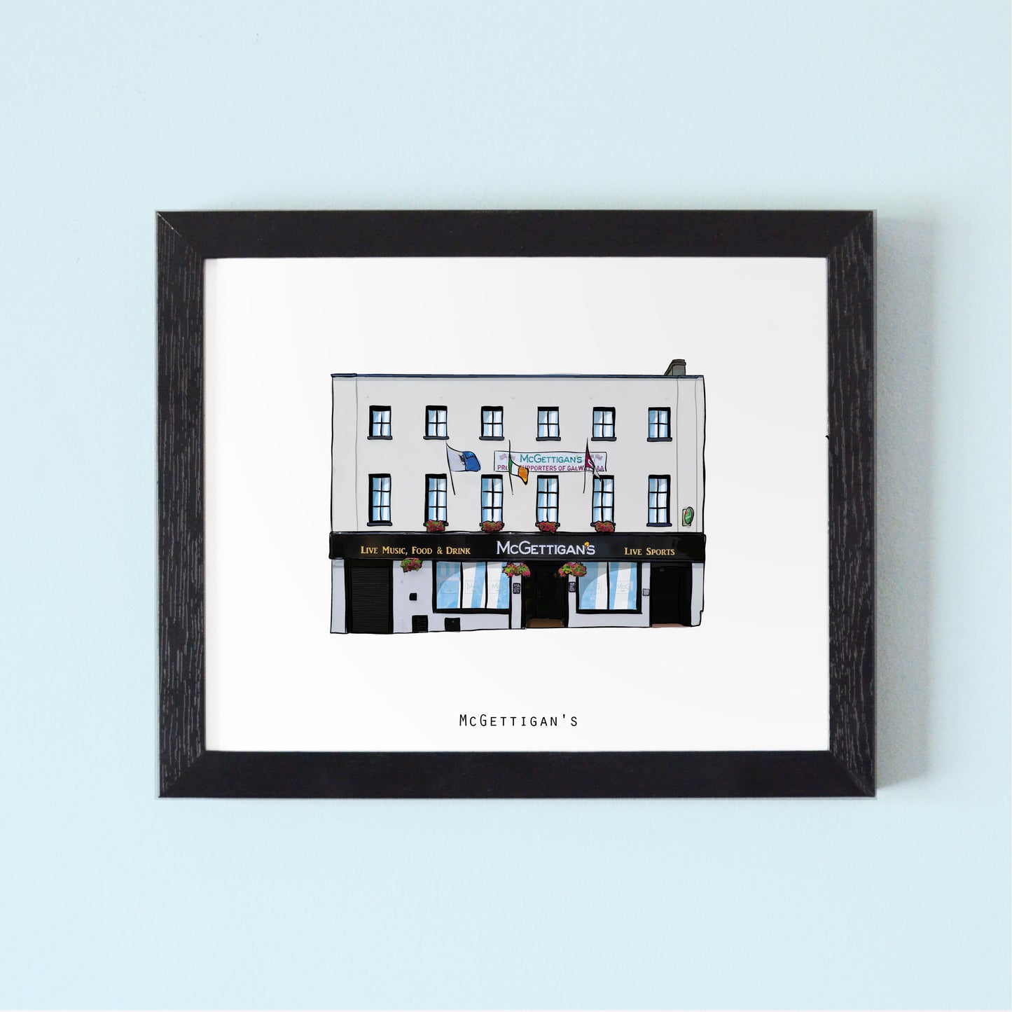 McGettigan's Illustrated Pubs of Galway