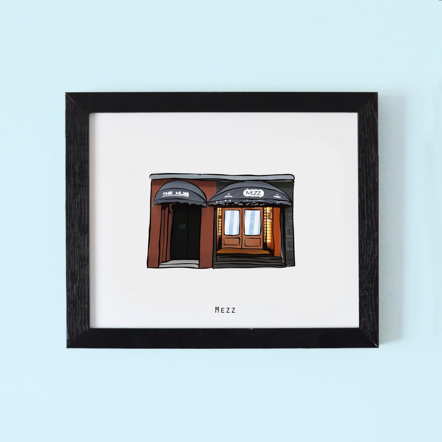 Mezz Illustrated pubs of Dublin