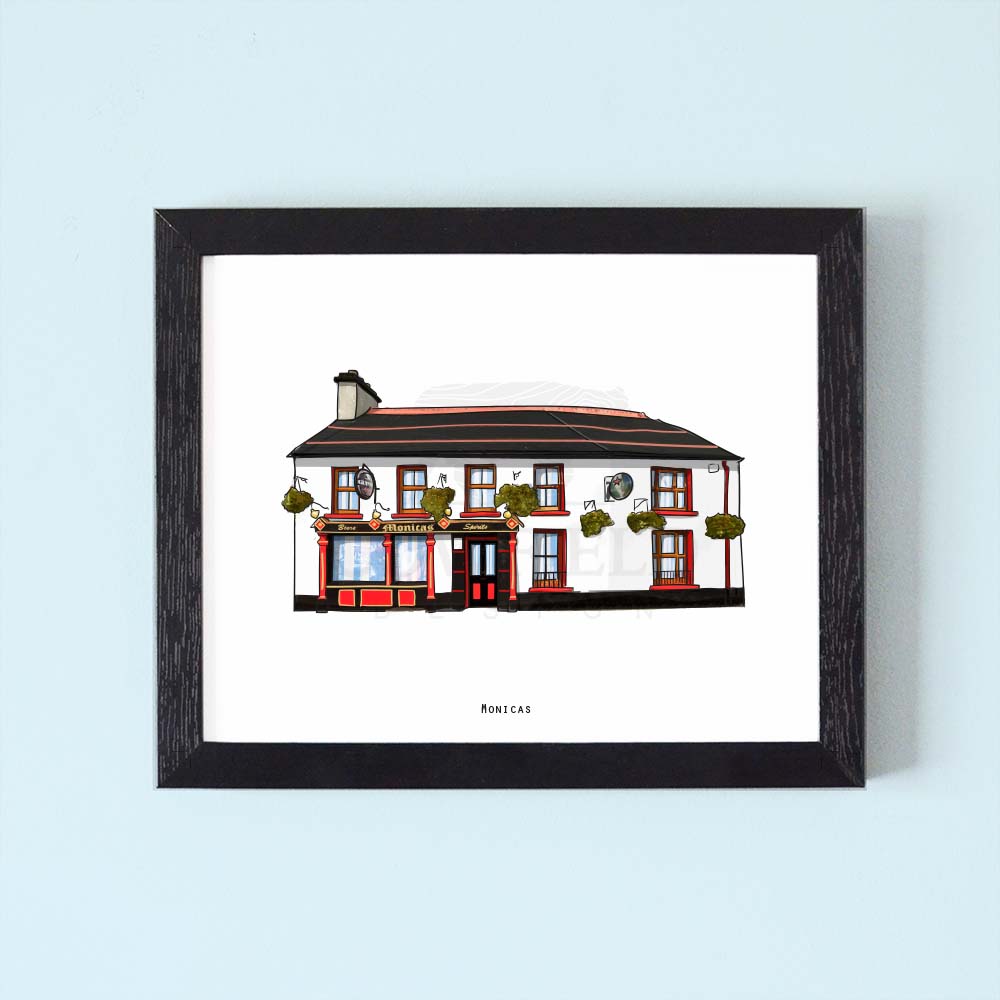 Monicas Illustrated Pubs of Ireland