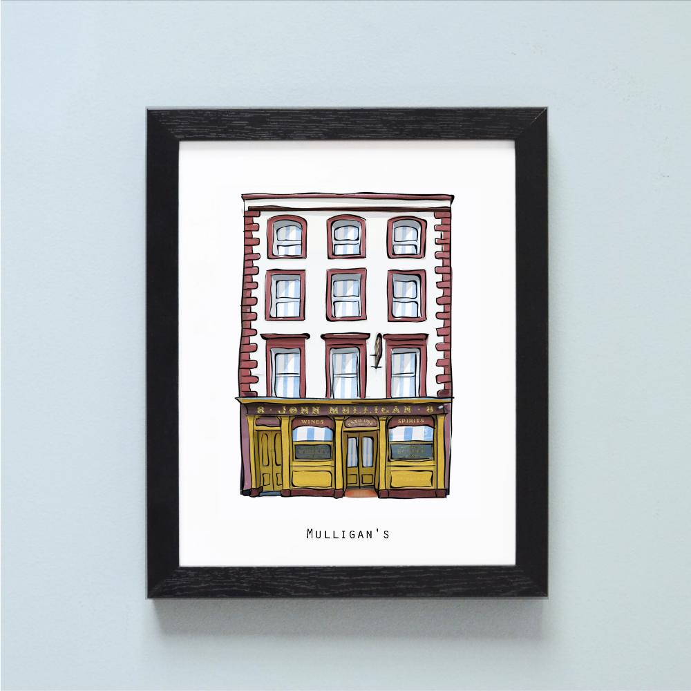 Mulligan's Illustrated pubs of Dublin