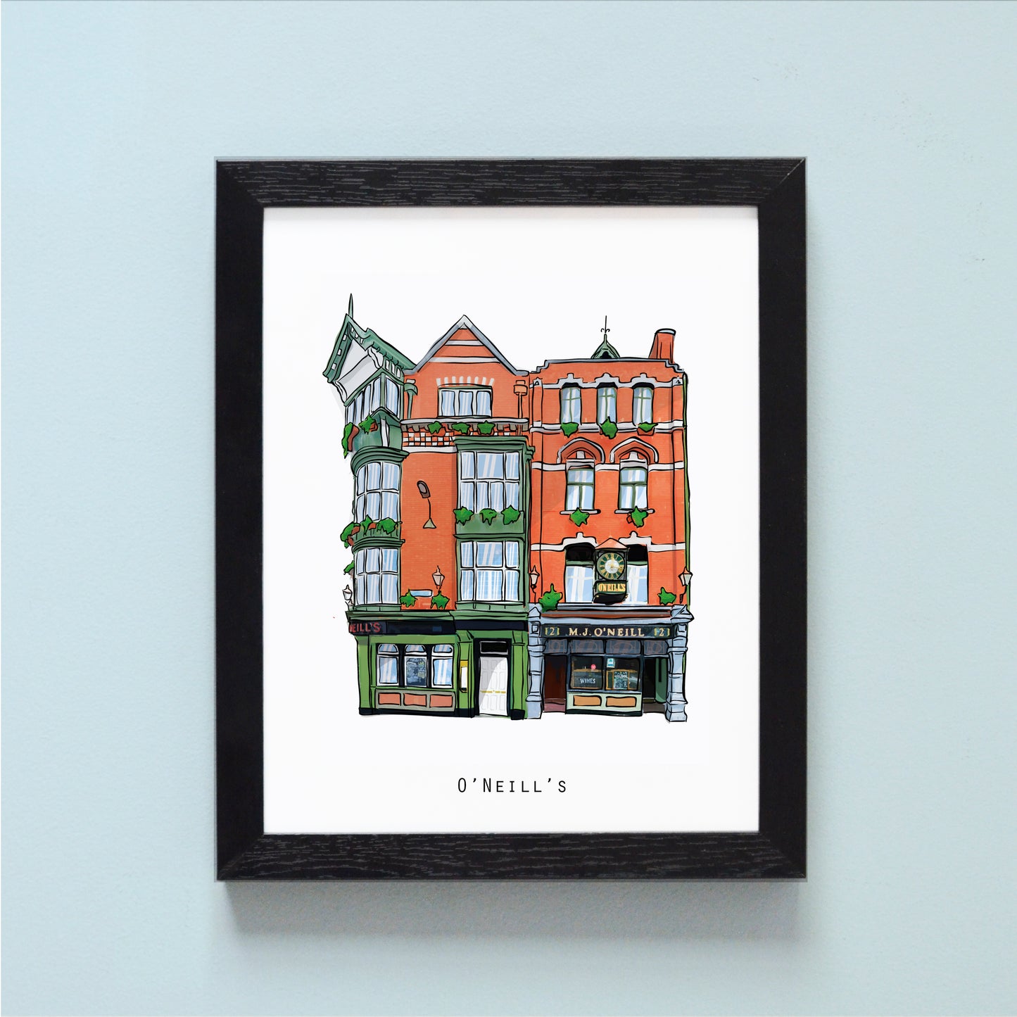 M.J O'neill Illustrated pubs of Dublin