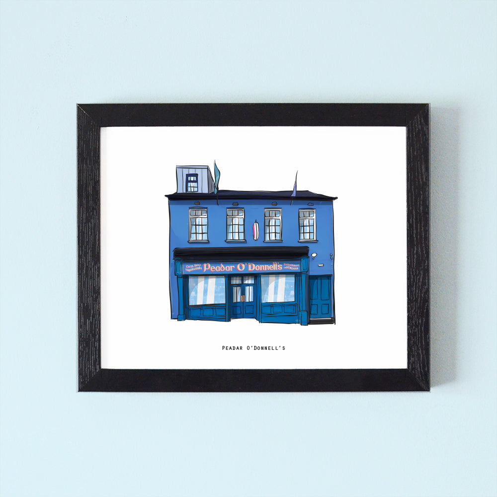 Peadar O’Donnell’s Illustrated Pubs of Derry