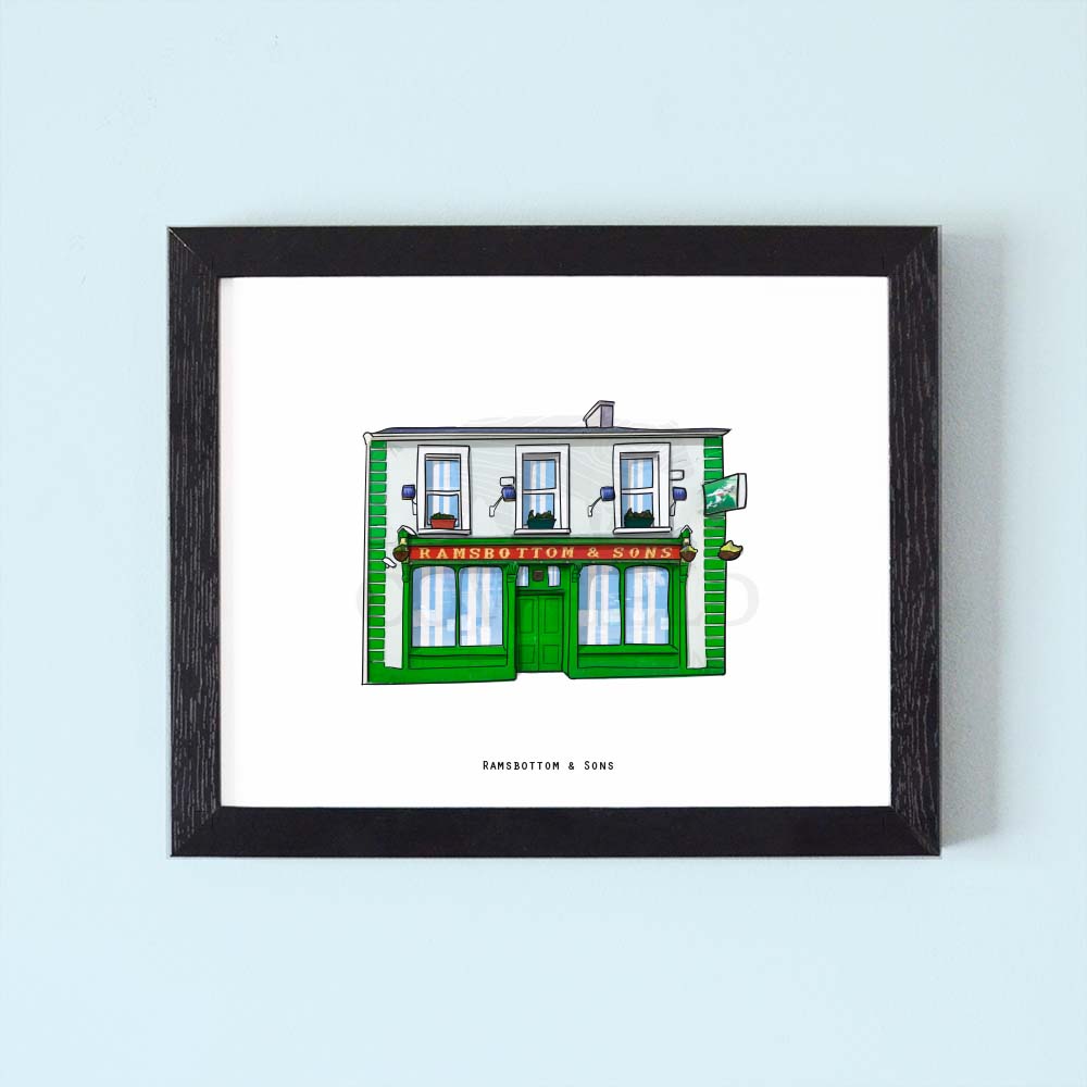 Ramsbottom & Sons Illustrated Pubs of Ireland