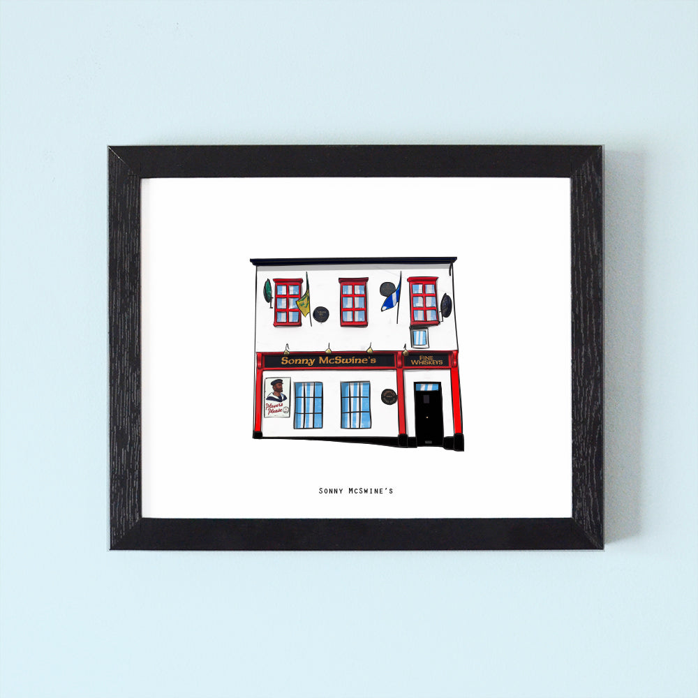 Sonny McSwine's Illustrated Pubs of Donegal