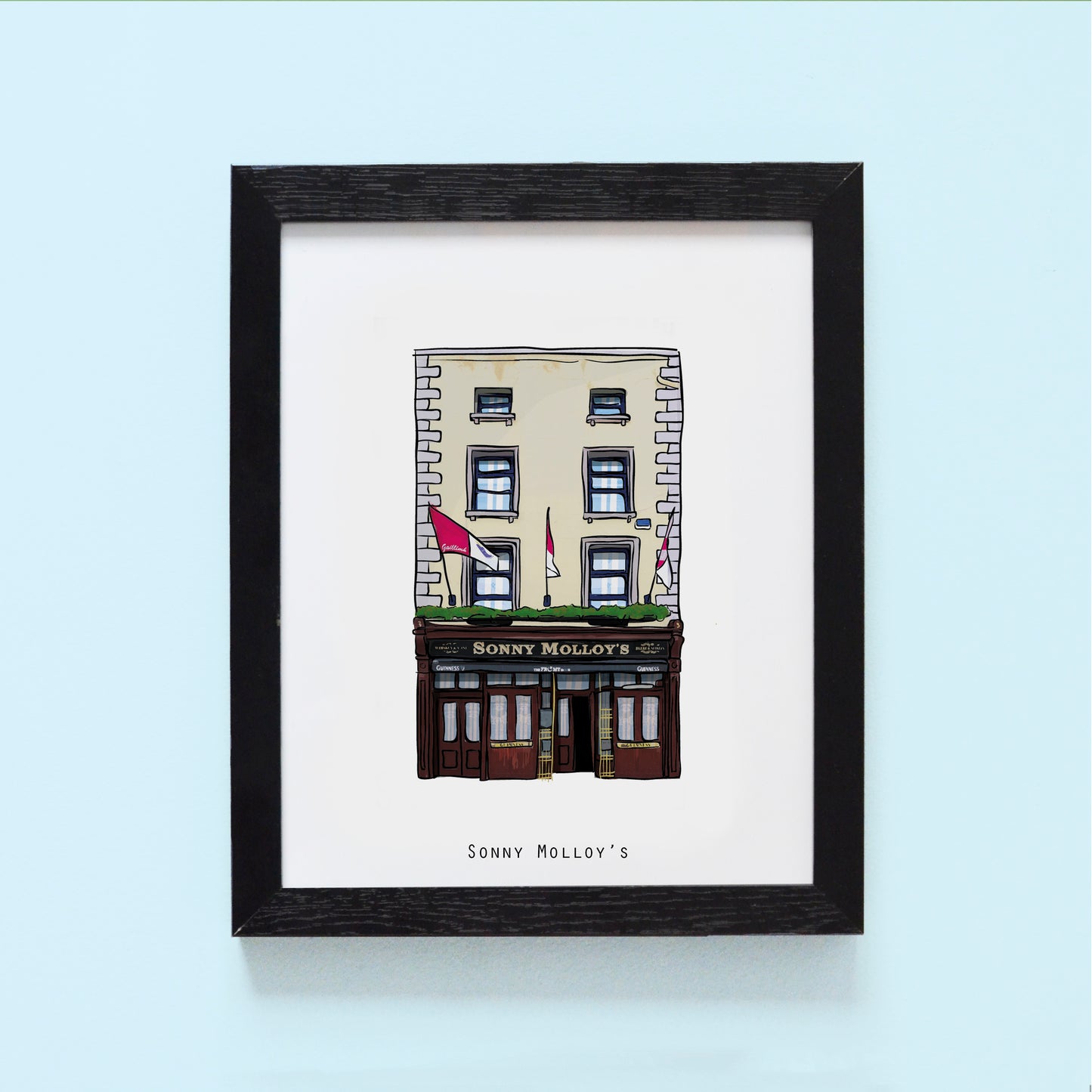 Sonny Molloy’s Illustrated Pubs of Galway