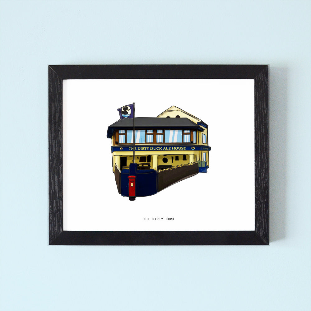 The Dirty Duck (unframed) Requested Pubs 2nd