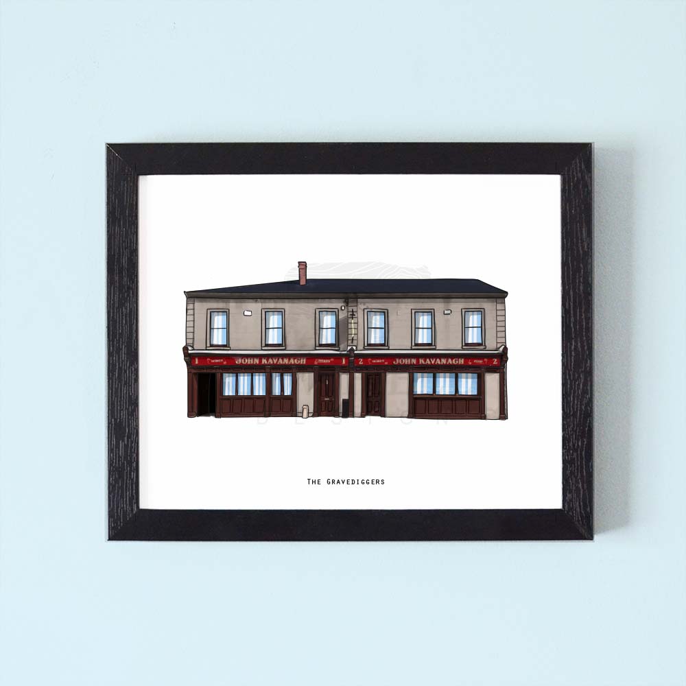 The Gravediggers Illustrated Pubs of Ireland