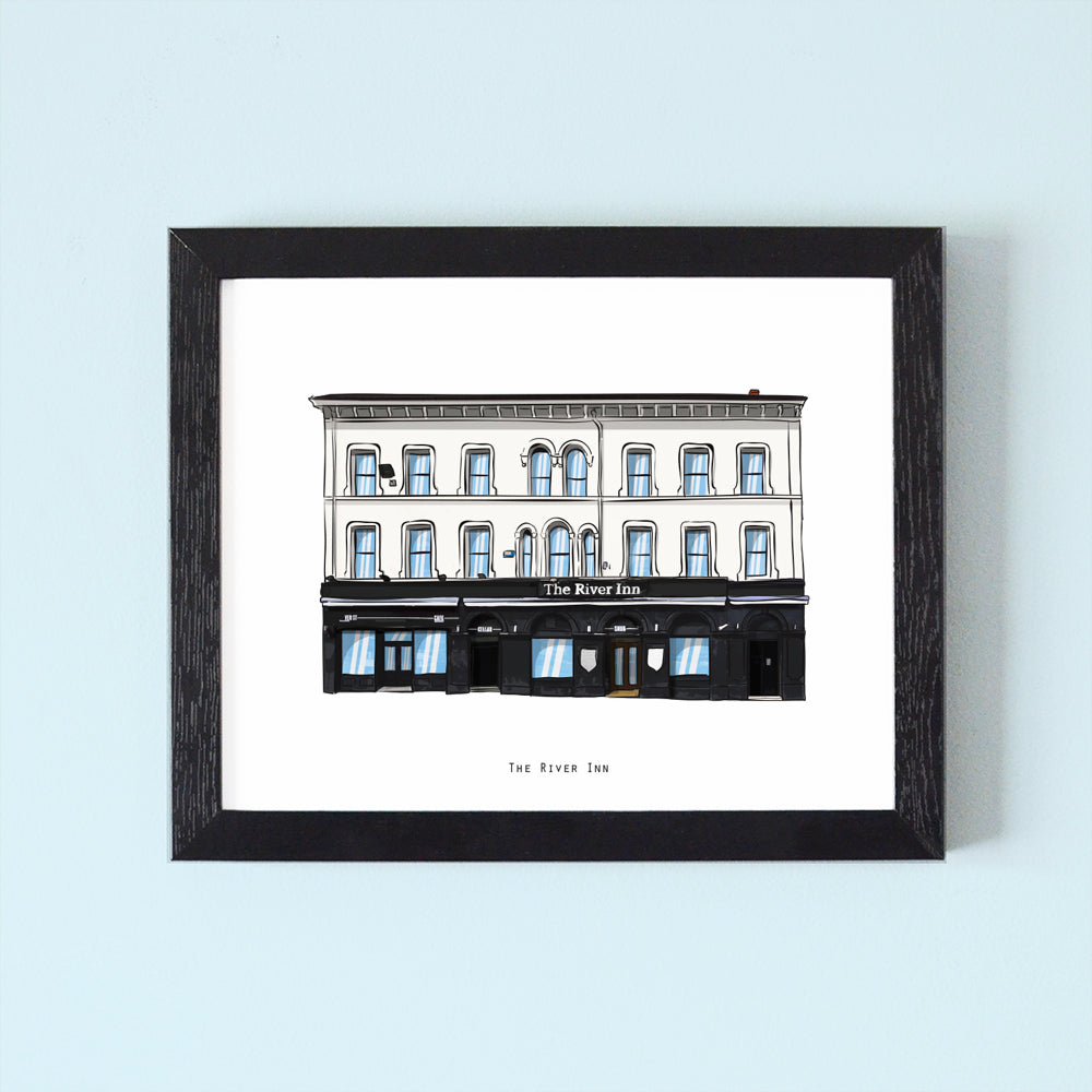 The River Inn Illustrated Pubs of Derry