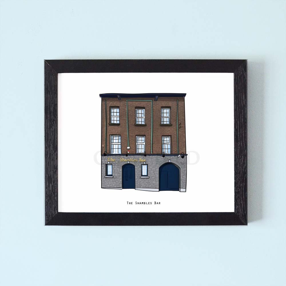 The Shambles Bar Illustrated Pubs of Ireland