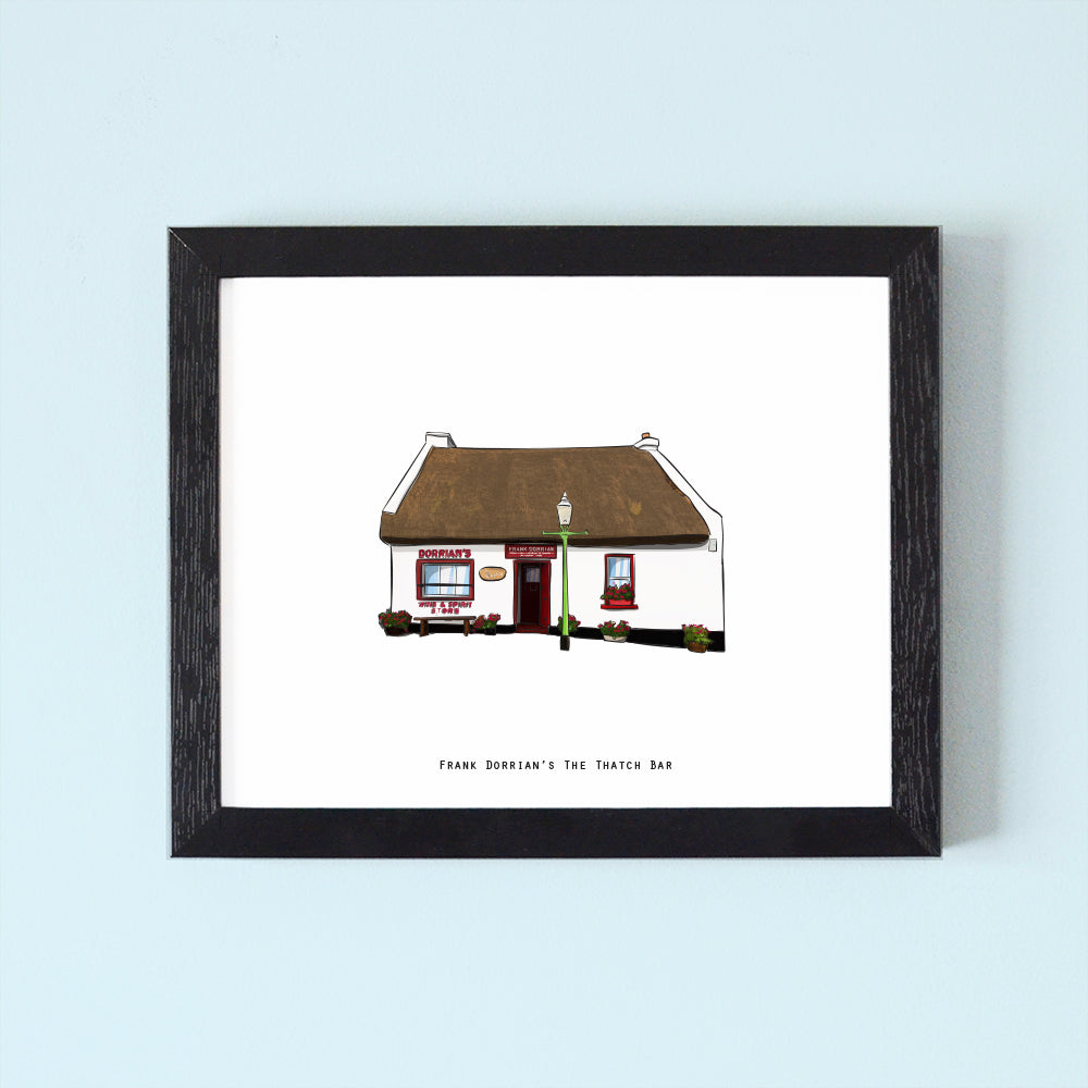 The Thatch Bar Illustrated Pubs of Donegal