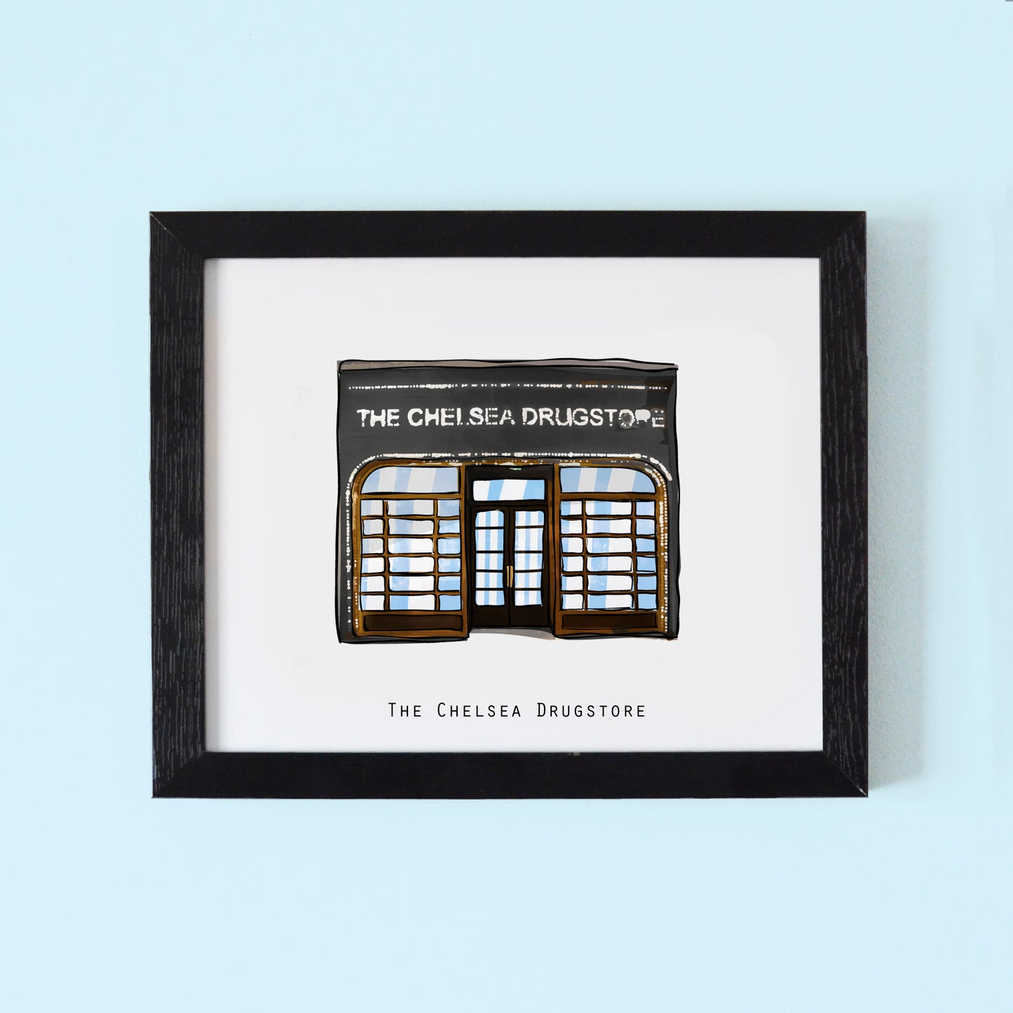 The Chelsea Drugstore Illustrated pubs of Dublin