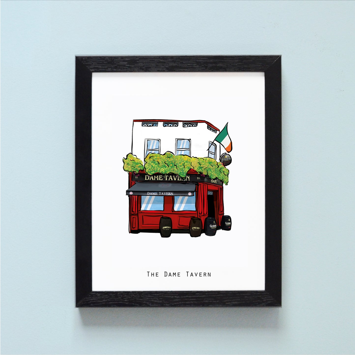The Dame Tavern Illustrated pubs of Dublin