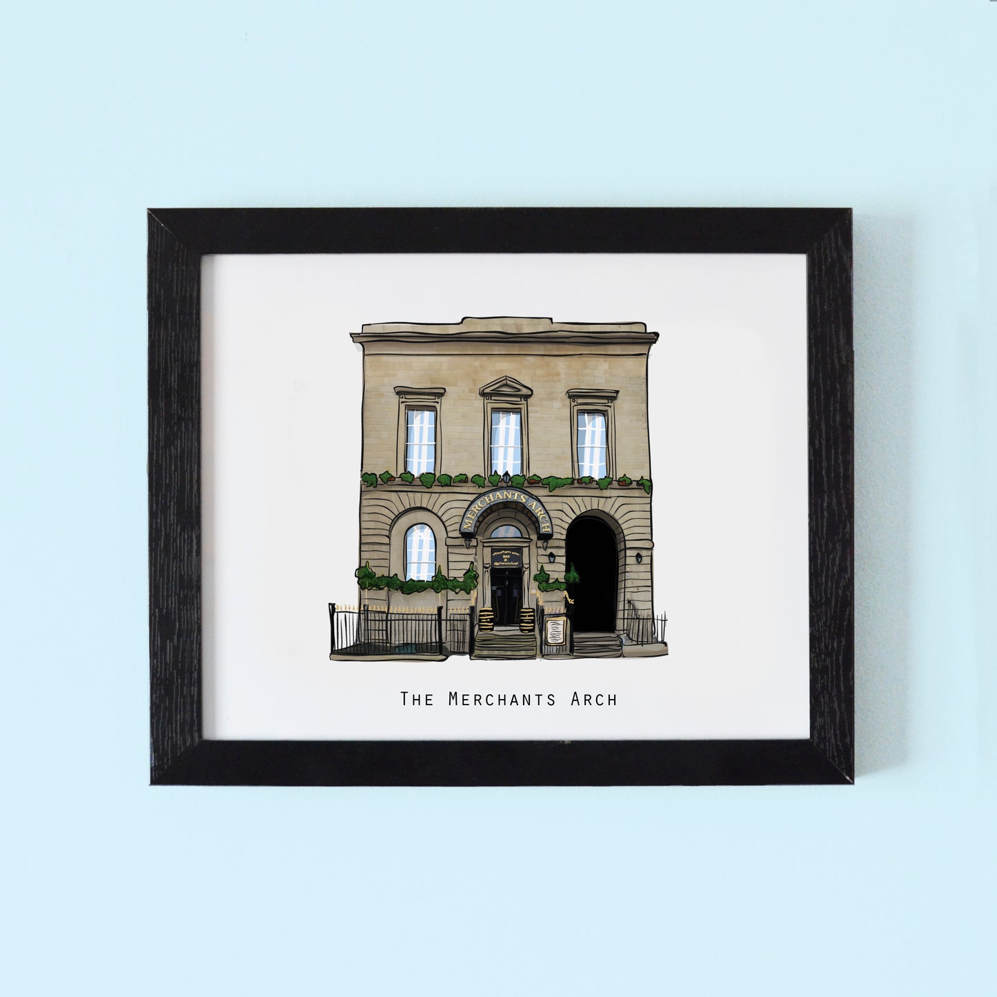 The Merchants Arch Illustrated pubs of Dublin