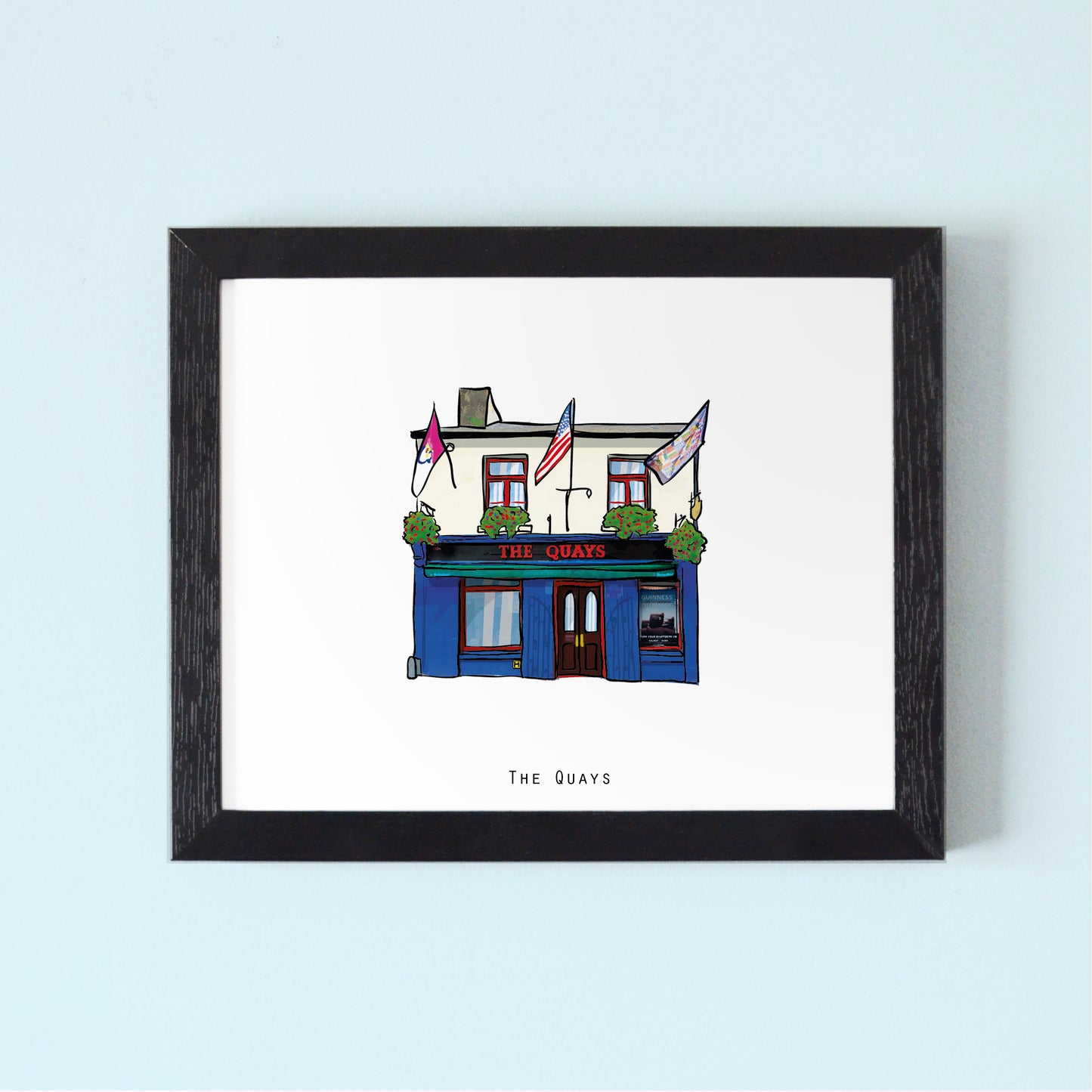 The Quays Illustrated Pubs of Galway