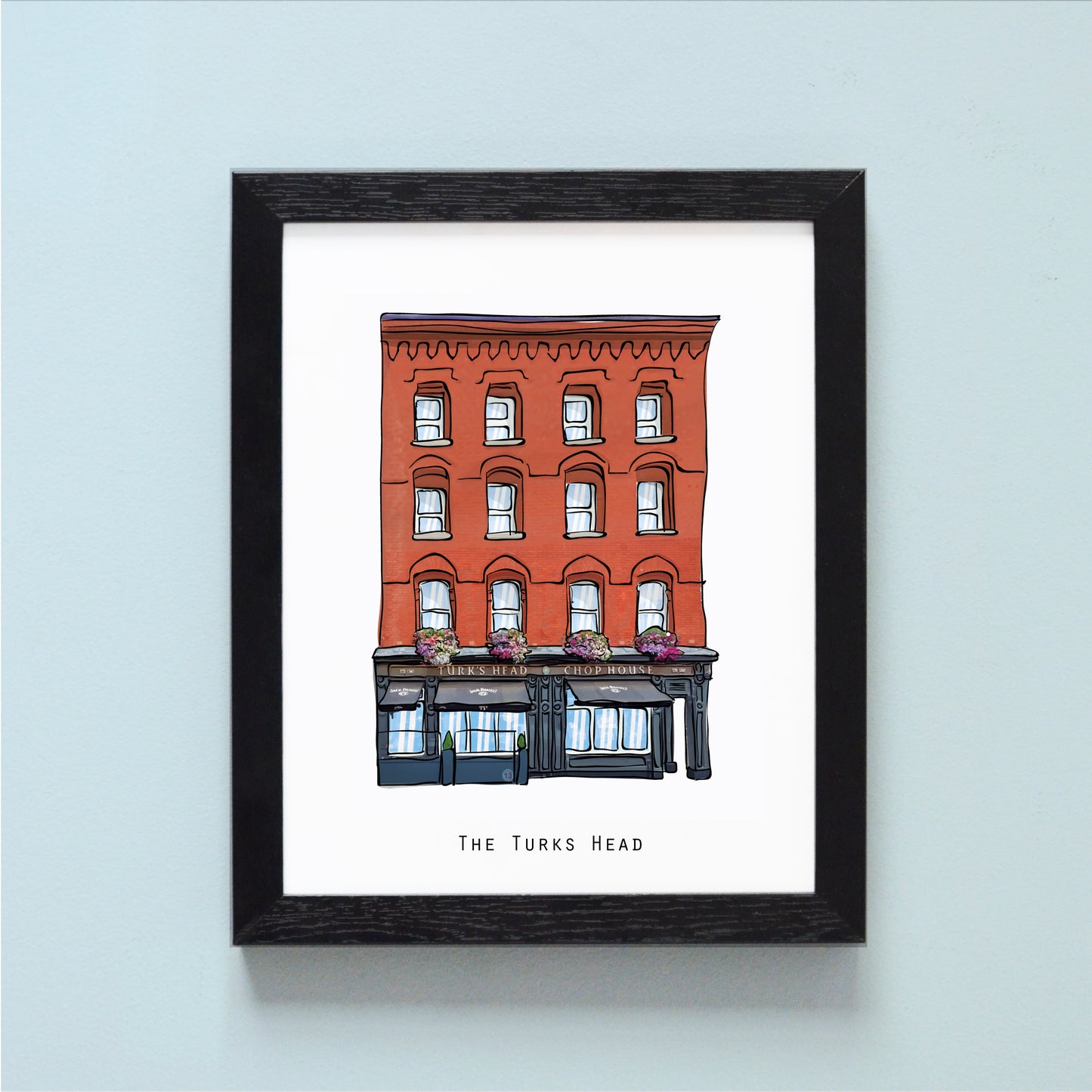 The Turks Head Illustrated pubs of Dublin