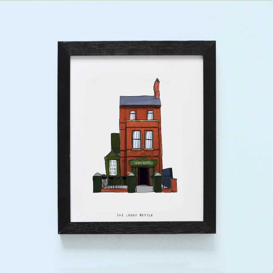The Jeggy Nettle Illustrated Pubs of Belfast