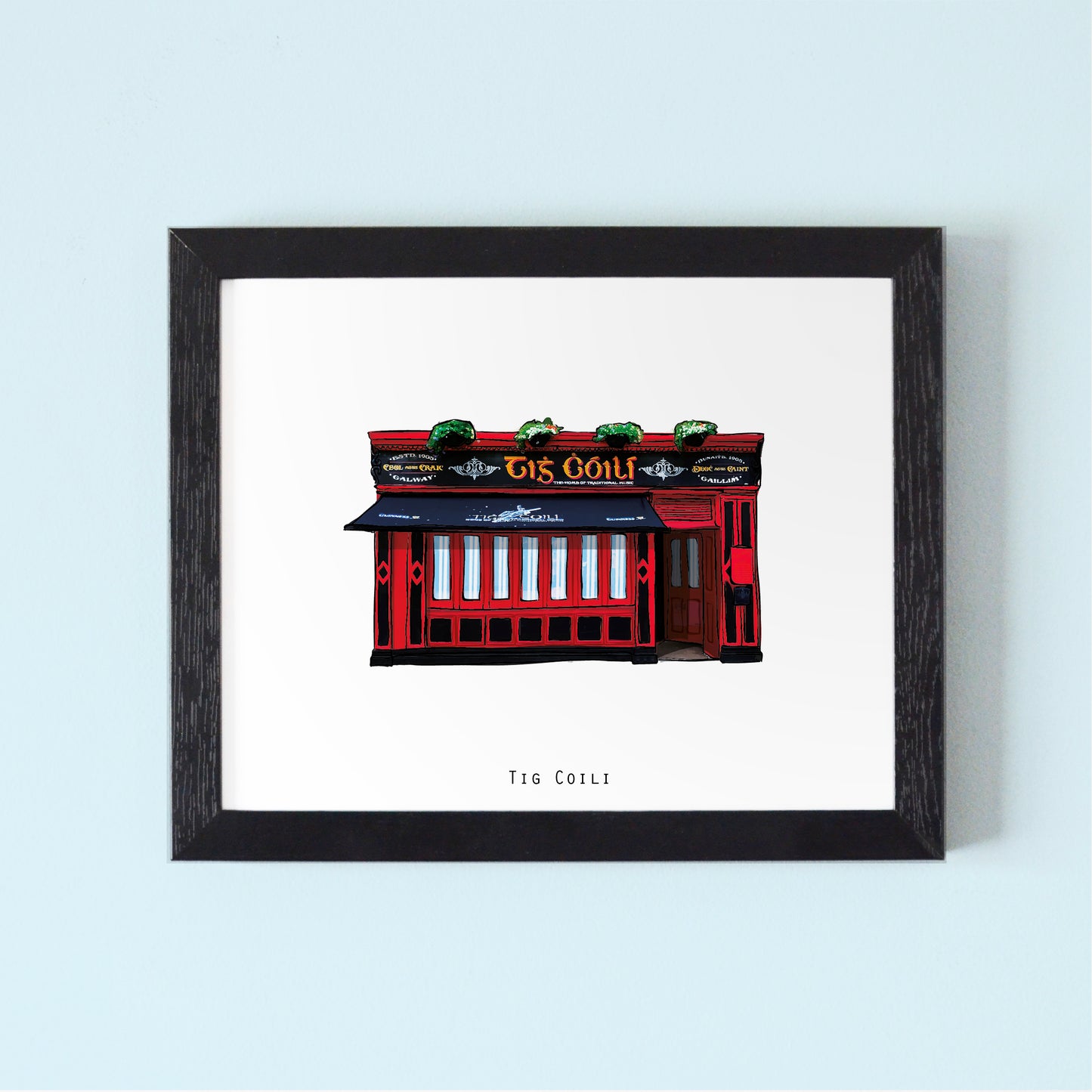 Tig Coili Illustrated Pubs of Galway