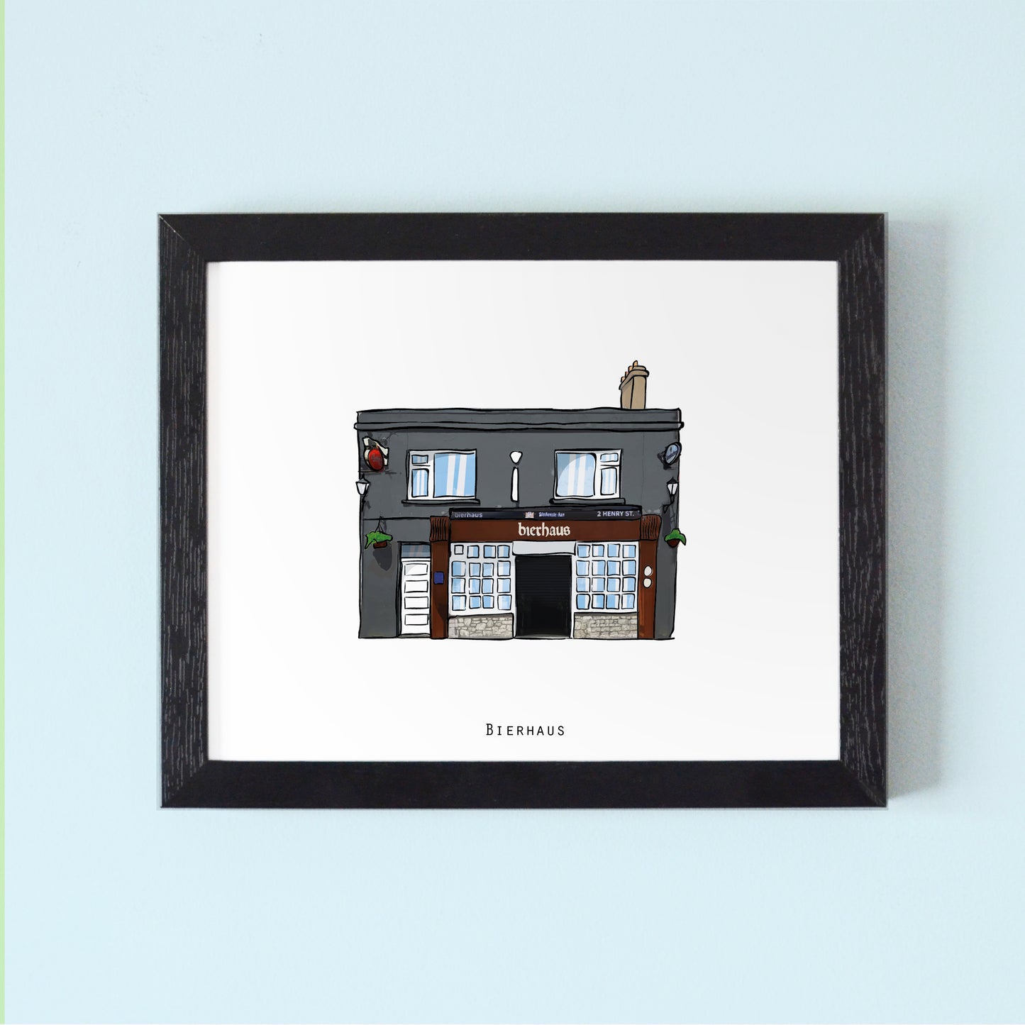 Bierhaus Illustrated Pubs of Galway
