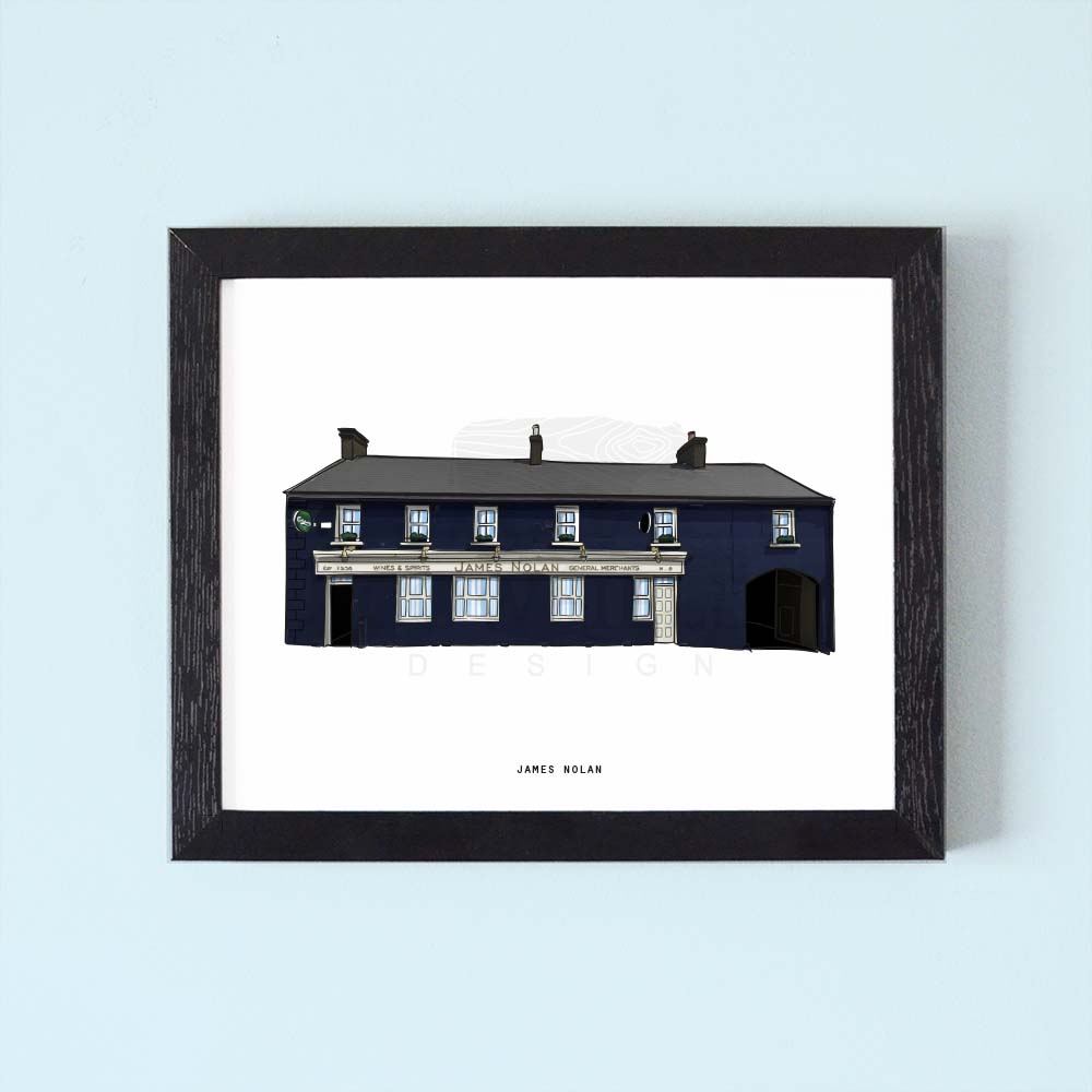 James Nolan Illustrated Pubs of Ireland