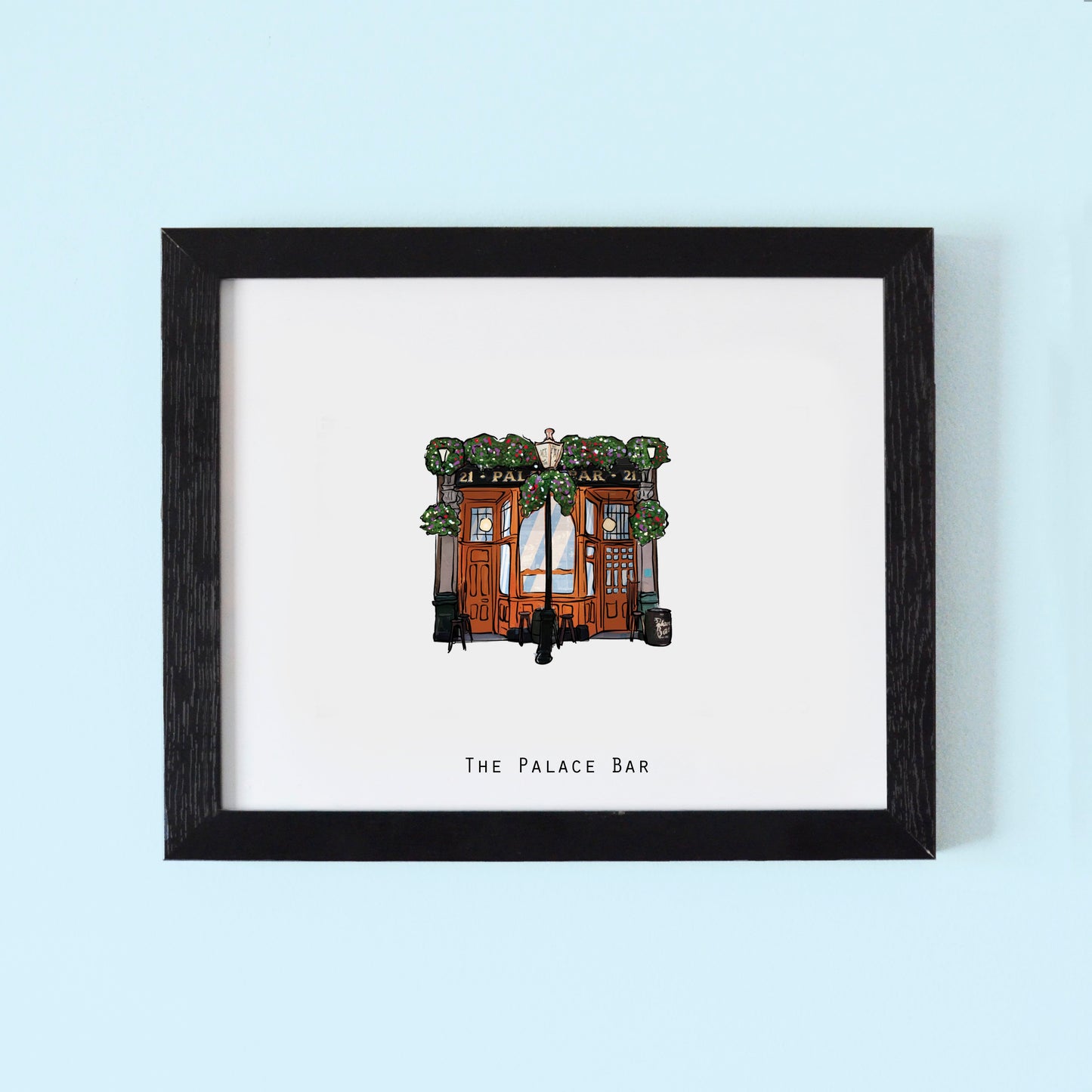 The Palace Bar Illustrated pubs of Dublin