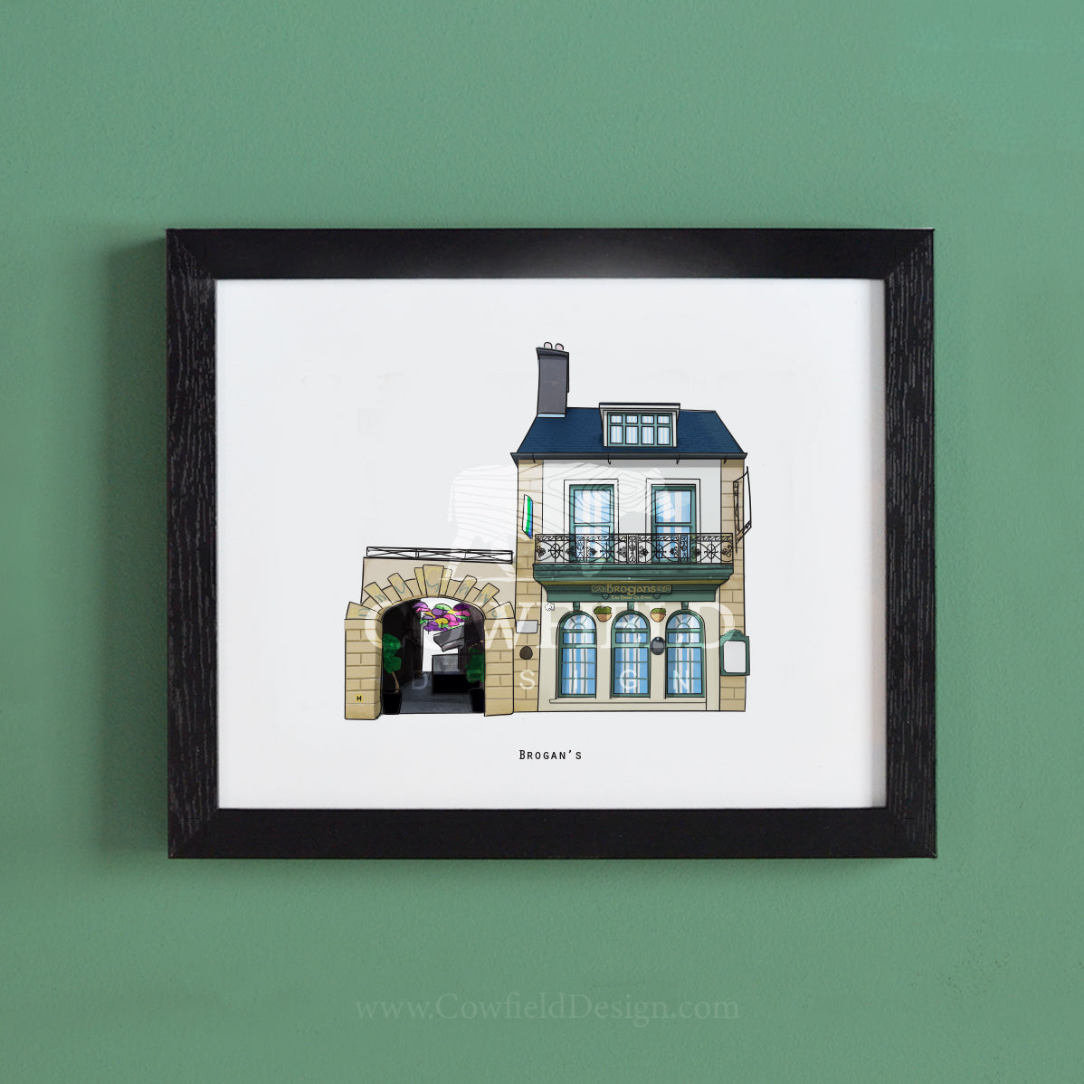 Brogan's - Clare Illustrated Pubs of Clare