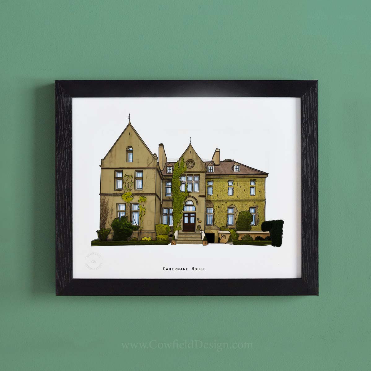 Custom Hotel/Building Illustration