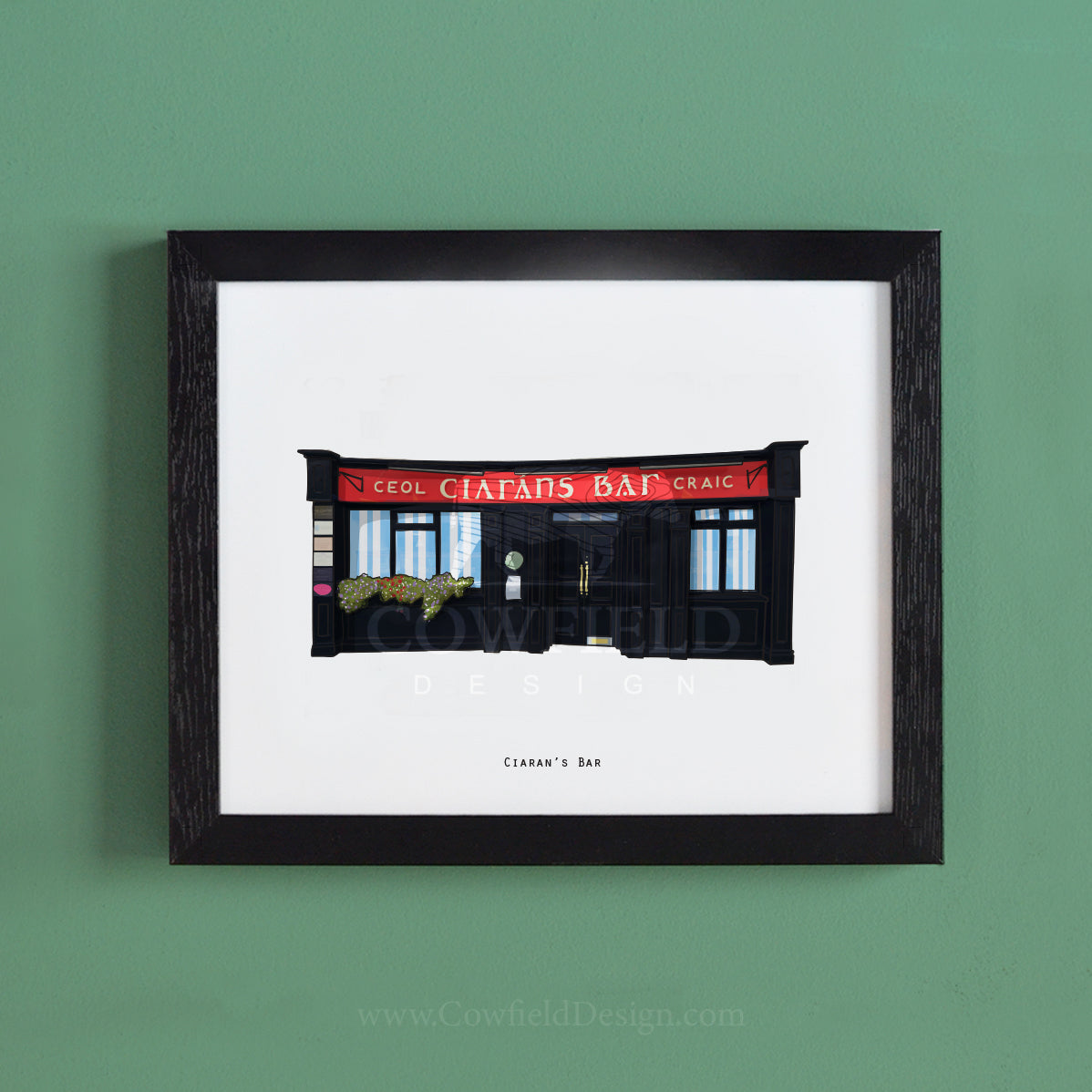 Ciaran's Bar - Clare Illustrated Pubs of Clare