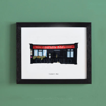 Ciaran's Bar - Clare Illustrated Pubs of Clare