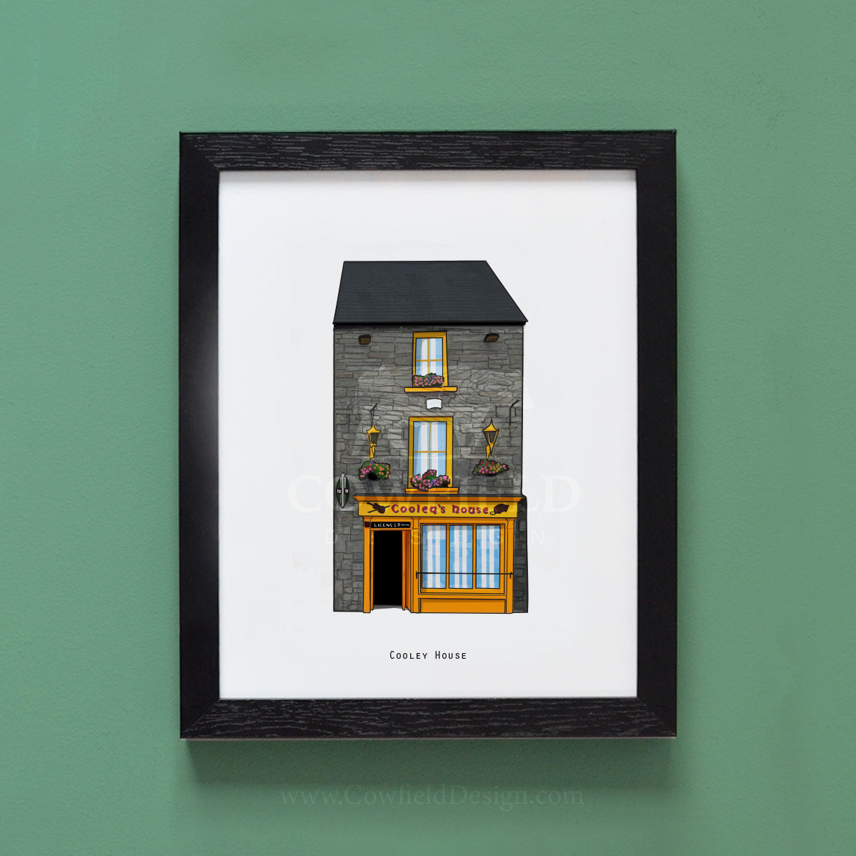 Cooley House - Clare Illustrated Pubs of Clare