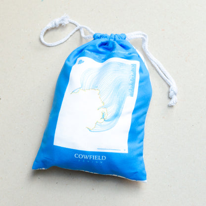 North Coast Map - Beach Towel