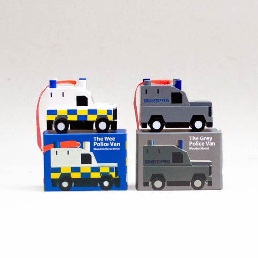 Decoration Police Van Decoration Bundle