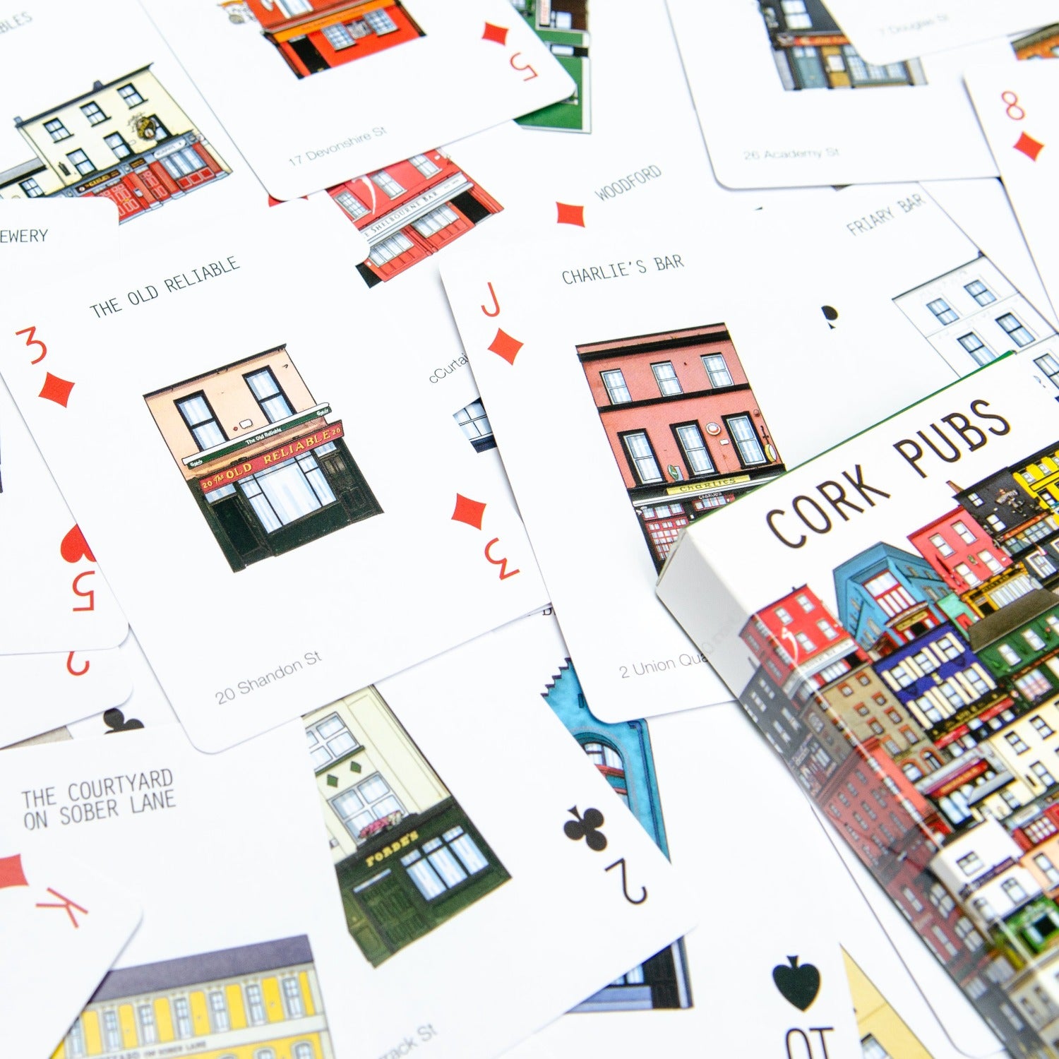 Cork Pubs Playing Cards