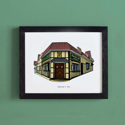 Donovan’s Pub - NYC Illustrated Pubs of New York