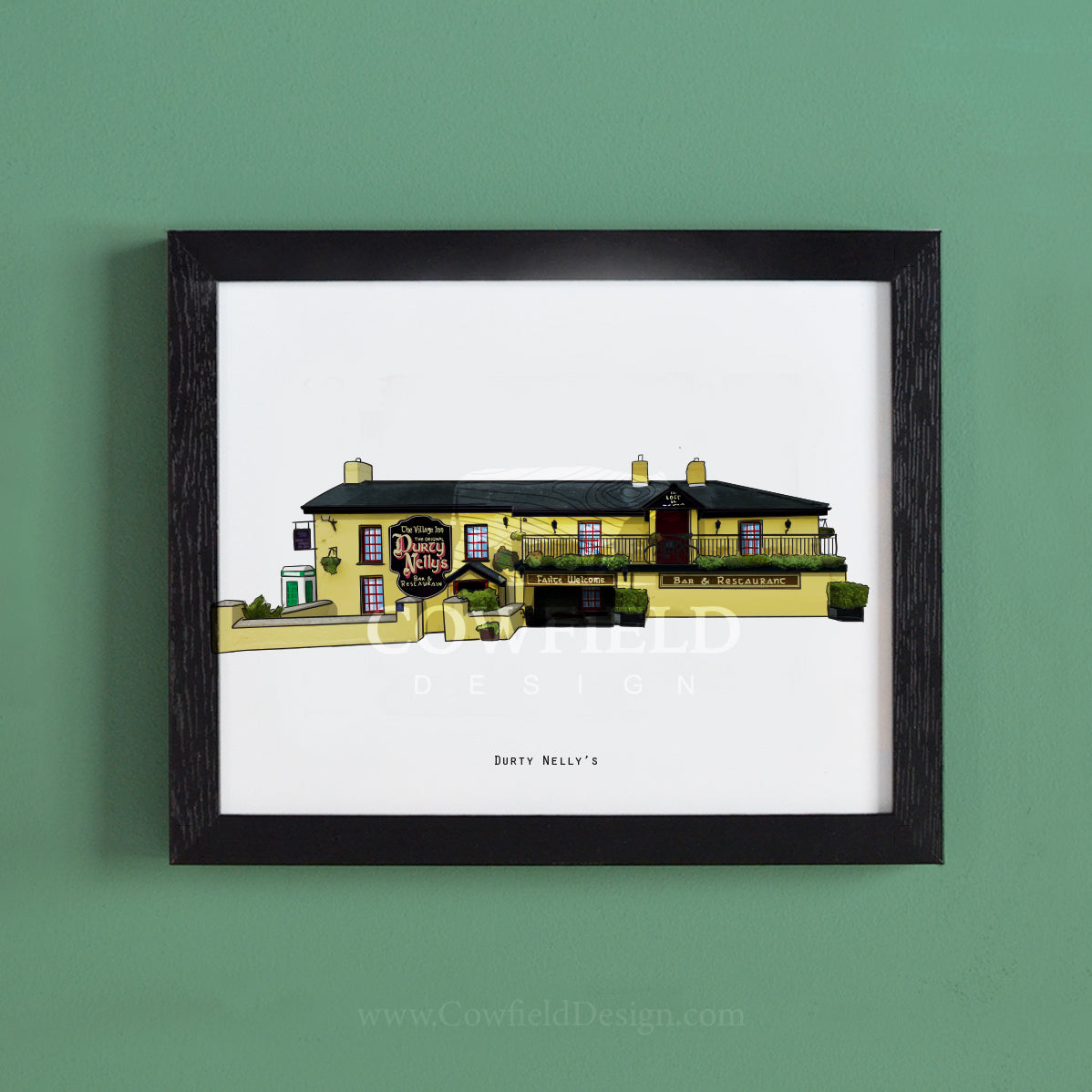 Durty Nelly's - Clare Illustrated Pubs of Clare