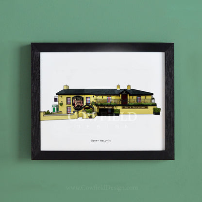 Durty Nelly's - Clare Illustrated Pubs of Clare