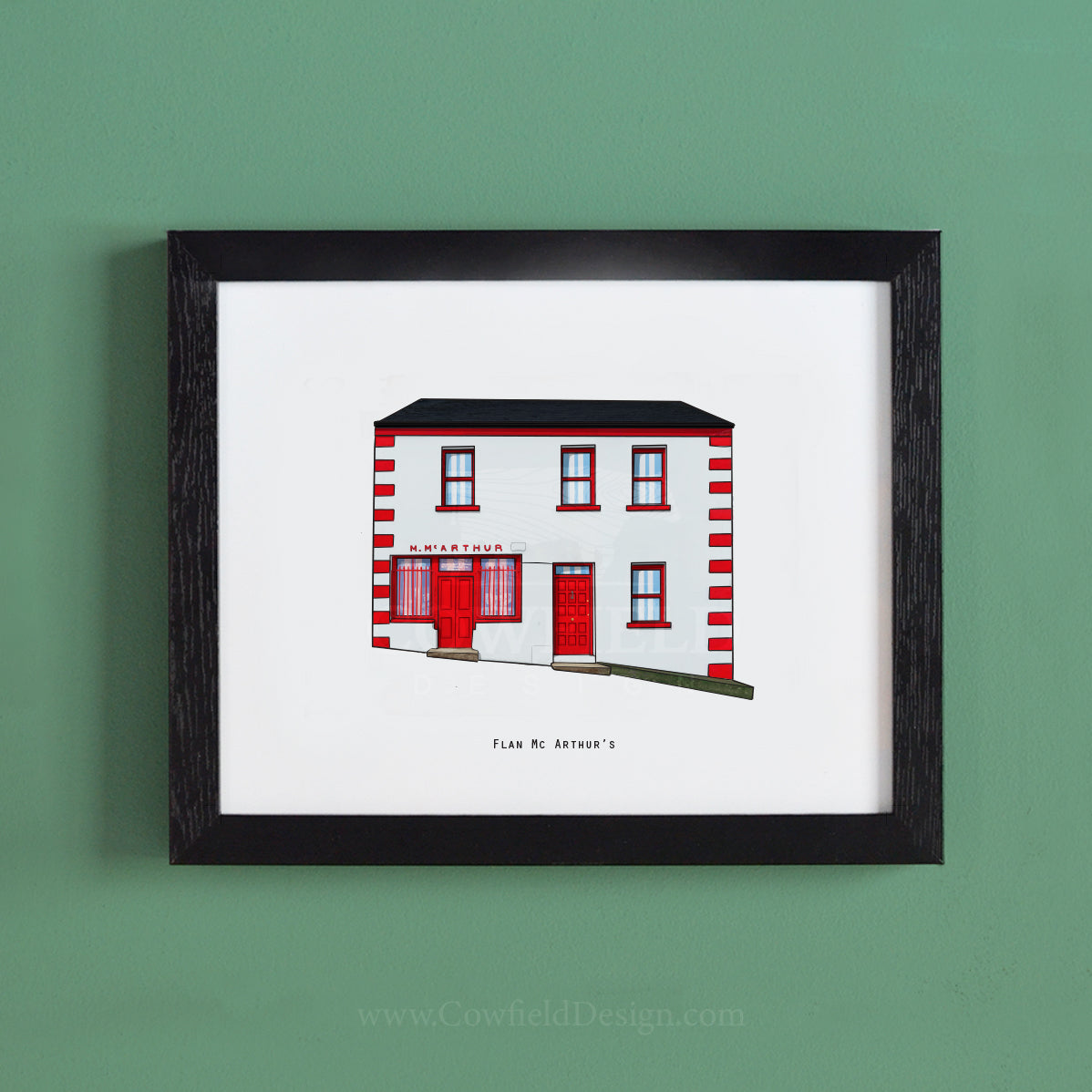 Flan Mc Arthur's - Clare Illustrated Pubs of Clare