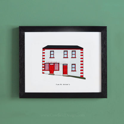 Flan Mc Arthur's - Clare Illustrated Pubs of Clare