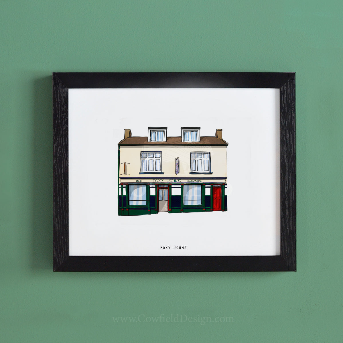 Foxy Johns Illustrated Pubs of Kerry